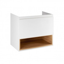 Купити Тумба підвісна Qtap Robin 600х580х437 White/Whitish oak QT1374TPВ6001WWO