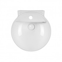 Купити Раковина-чаша Qtap Swan 425х435х195 White з донним клапаном QT1611A005W