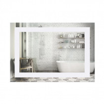Купить Зеркало Qtap Mideya Quadro 500х700 с LED-подсветкой, Reverse QT20781004W