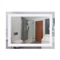 Купити Дзеркало Qtap Mideya Quadro 600х800 з LED-підсвічуванням, Reverse QT207814187080W