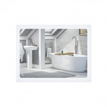 Купить Зеркало Qtap Aquarius 600х800 с LED-подсветкой, Reverse QT21786502W