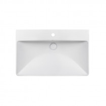 Купить Раковина Qtap Albatross D 800х500х210 White с донным клапаном QT01115080DW