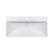 Купить Раковина Qtap Albatross D 1000х500х210 White с донным клапаном QT01115100DW