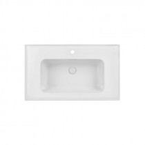 Купить Раковина Qtap Albatross A 800х500х230 White с донным клапаном QT01115080AW