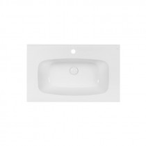 Купить Раковина Qtap Albatross 5H 800х500х210 White с донным клапаном QT01115080HW