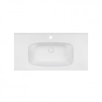 Купить Раковина Qtap Albatross 5H 1000х500х210 White с донным клапаном QT01115100HW