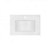 Купить Раковина Qtap Albatross E 700х460х180 White с донным клапаном QT01119070EW