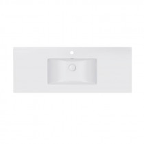 Купить Раковина Qtap Albatross E 1200х460х180 White с донным клапаном QT01119120EW