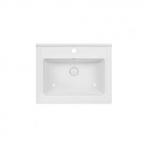 Купити Раковина Qtap Albatross Q 600х480х230 White з донним клапаном QT01115060QW