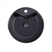Купить Раковина-чаша Qtap Scorpio 400x400x140 Matt black с донным клапаном QT14113018BMBMB