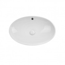 Купить Раковина-чаша Qtap Dove 625х415х150 White с донным клапаном QT06113077W