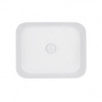 Купить Раковина-чаша Qtap Tern 500x390x140 White с донным клапаном QT17112195W