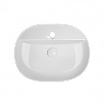 Купить Раковина-чаша Qtap Scorpio 505x385x120 White с донным клапаном QT14112202W
