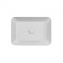 Купить Раковина-чаша Qtap Virgo 490х350х110 White с донным клапаном QT18112261W