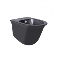 Купить Біде підвісне Qtap Virgo 485х345х365 Matt black QT1855051FMB