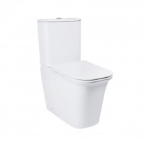 Купити Унітаз-компакт Qtap Nando безобідковий з сидінням Soft-close QT12221222AW