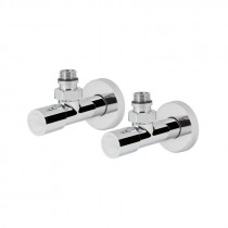 Купити Комплект кранів SD Forte 1/2" НР для рушникосушарки кутовий SF395W15