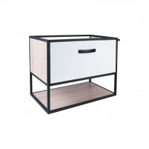Купить Тумба подвесная Qtap Taurus 600х580х437 White/Whitish oak QT2474TPT603WWO