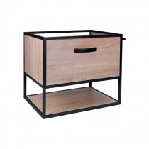 Купить Тумба подвесная Qtap Taurus 600х580х437 Whitish oak QT2474TPT603WO