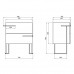 Тумба напольная Qtap Taurus 700х800х437 Whitish oak QT2473TNT703WO