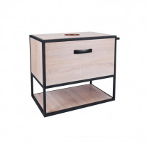 Купити Тумба підвісна Qtap Taurus 600х476х469 Whitish oak зі стільницею QT2479TPT603WO