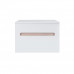 Тумба подвесная Qtap Virgo 700х476х469 White/Whitish oak со столешницей QT1879TPА701WWO