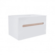 Купити Тумба підвісна Qtap Virgo 800х476х469 White/Whitish oak зі стільницею QT1879TPА801WWO