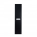 Пенал підвісний Qtap Virgo 350х1600х316 Black/White з кошиком для білизни QT1876PP1652KRBW