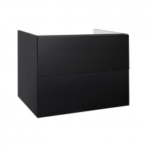 Купить Тумба подвесная Qtap Tern 800х725х437 Matt black QT1774TPL802MB