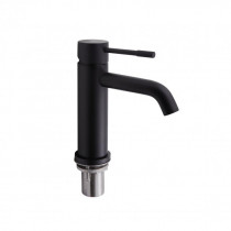 Купить Смеситель для раковины Qtap Scorpio QTSCOR1050105B Black Matt