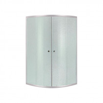 Купити Душова кабіна Lidz Latwa SC80x80.SAT.MID.FR, скло Frost 4 мм без піддона