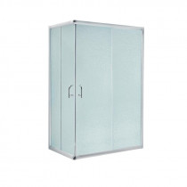 Купить Душевая кабина Lidz Wawel SC100x80.SAT.LOW.FR, стекло Frost 5 мм без поддона