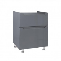 Купити Тумба підлогова Qtap Scorpio 605х825х460 Graphite QT1473TNВ602G