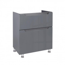 Купити Тумба підлогова Qtap Scorpio 710х825х460 Graphite QT1473TNВ702G