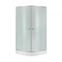 Купить Набор Lidz душевая кабина Latwa SC80x80.SAT.LOW.FR, стекло Frost 4 мм + поддон Kupala