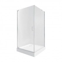 Купити Набір Qtap душова кабіна Aquarius CRM1099SC6 Clear 2020x900x900 мм + піддон Tern 309912C 90x90x12 см з сифоном