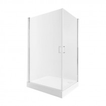 Купити Набір Qtap душова кабіна Gemini CRM1099SC Clear 2020x900x900 мм + піддон Tern 309912C 90x90x12 см з сифоном