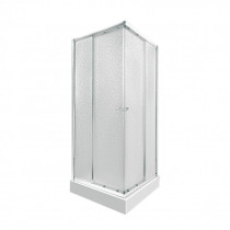 Купить Набор Qtap душевая кабина Presto CRM1088SP5 Pear 1970x800x800 мм + поддон Tern 308812C 80x80x12 см с сифоном