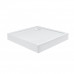 Набор Qtap душевая кабина Presto WHI1099SP5 Pear 1970x900x900 мм + поддон Tern 309912C 90x90x12 см с сифоном