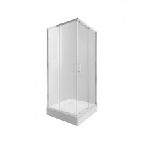 Купити Набір Qtap душова кабіна Taurus CRM1099SC6 Clear 2020x900x900 мм + піддон Tern 309912C 90x90x12 см з сифоном