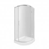 Купити Набір Qtap душова кабіна Virgo CRM1099AC8 Clear 2020x900x900 мм + піддон Robin 309912C 90x90x12 см з сифоном