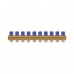 Колектор Icma з регулювальними вентилями 1" 10 виходів №1105 (Blue)