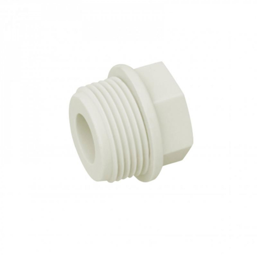 Купити Заглушка PPR Blue Ocean з різьбою 20х1/2" ЗР