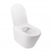 Унітаз підвісний Qtap Swan безободковий Ultra Quiet з сидінням Soft-close QT16335179W