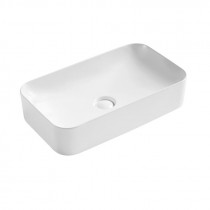 Купить Раковина-чаша Qtap Tern 605x350x140 White с донным клапаном QT17112270W