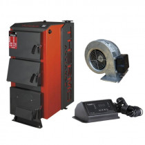 Купити Thermo Alliance Vulcan V 3.0 Котел твердопаливний сталевий SF 20 + Вентилятор котла до 40 кВт, "M Plus M" + "ТА24nz" Контролер для котла