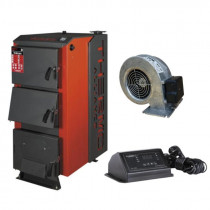 Купити Thermo Alliance Vulcan V 3.0 Котел твердопаливний сталевий SF 18 + Вентилятор котла до 40 кВт, "M Plus M" + "ТА24nz" Контролер для котла