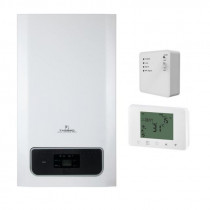 Купить Котел газовый Thermo Alliance EWA 24 кВт + Комплект для коаксиального дымохода 1000 мм, 60/100 + Беспроводной недельный термостат с WiFi HY09-GCWRW