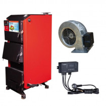 Купити Thermo Alliance Vulcan Plus V 3.0 Котел твердотопливный стальной VPSFW 50 + Вентилятор котла до 40 кВт, "M Plus M" + "ТА24n" Контроллер для котла