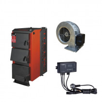 Купити Thermo Alliance Vulcan V 3.0 Котел твердотопливный стальной SF 15 + Вентилятор котла до 40 кВт, "M Plus M" + "ТА24n" Контроллер для котла